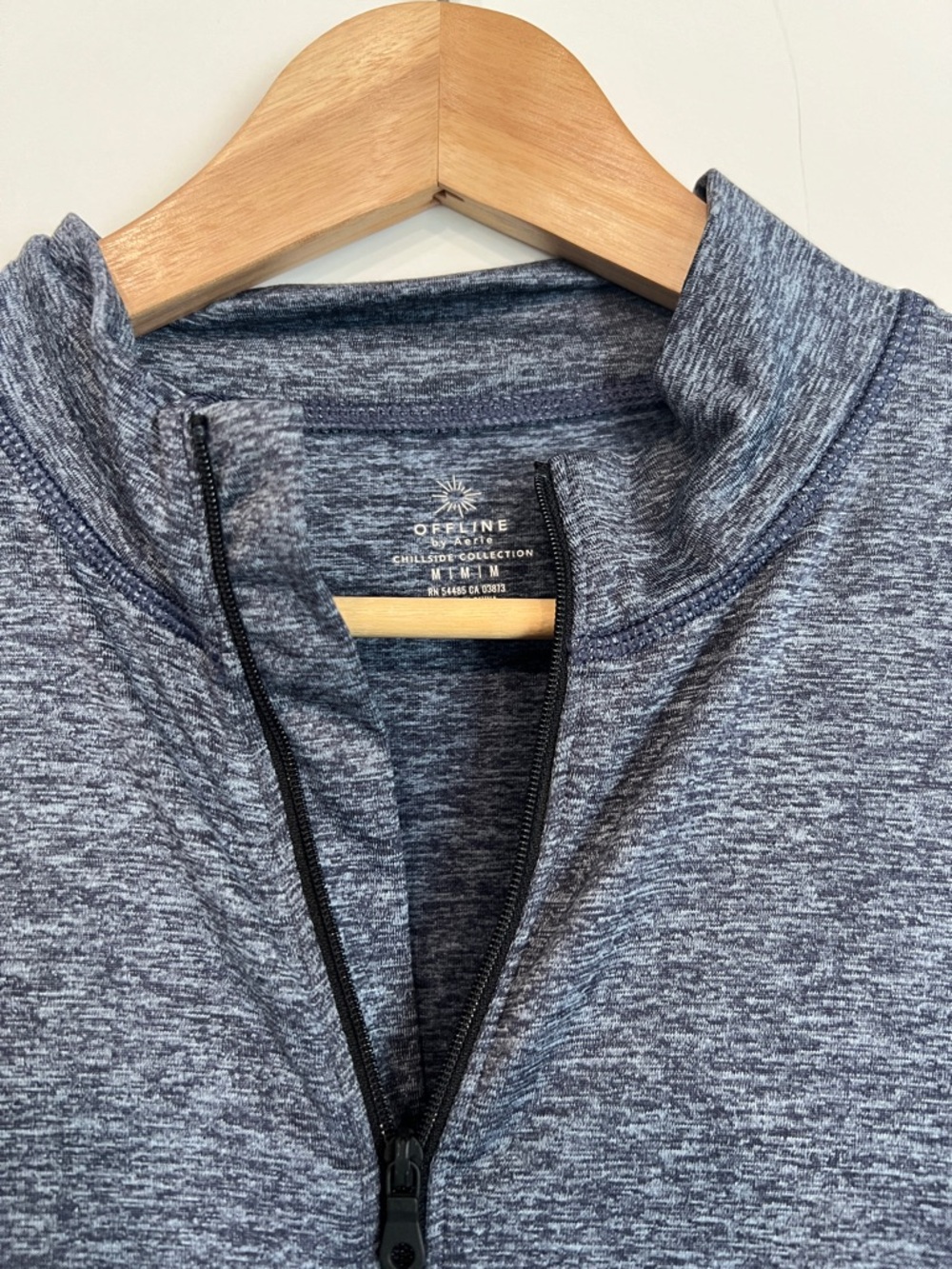 Offline by Aerie Chillside Collection Warmup Base Layer Jumpsuit Blue - Medium - Picture 3 of 10